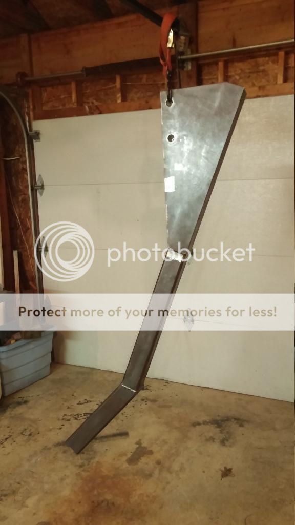 Pallet fork grapple build...